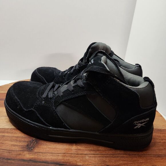 Reebok Dayod Composite Toe Work Sneakers Men’s 8 / Women’s 10 – Black High Top - Picture 8 of 11